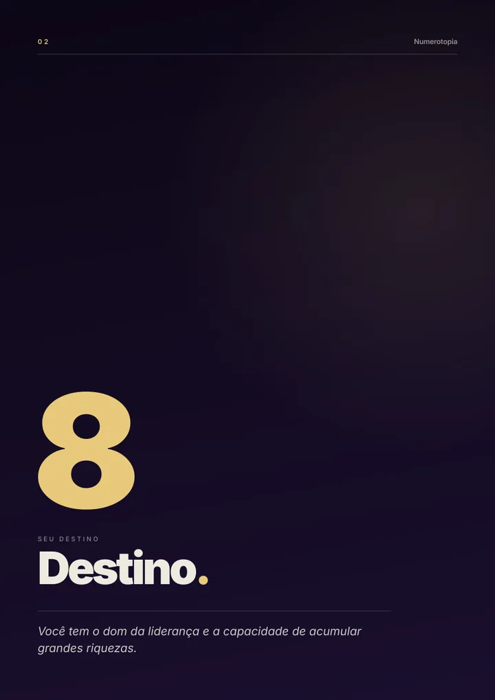 Um capítulo para cada grande número